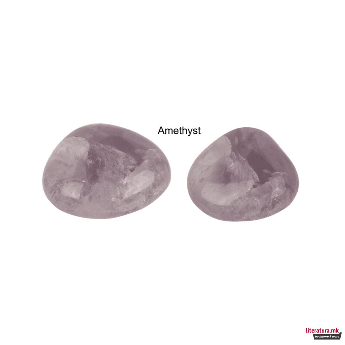 Сет од 7 чакра камчиња во проѕирна вреќичка 