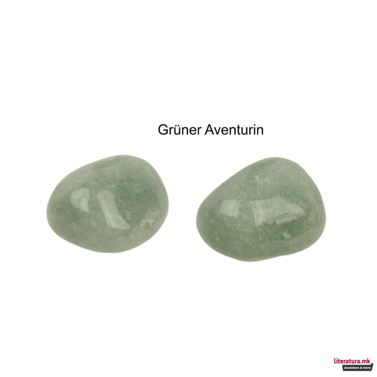 Сет од 7 чакра камчиња во проѕирна вреќичка 