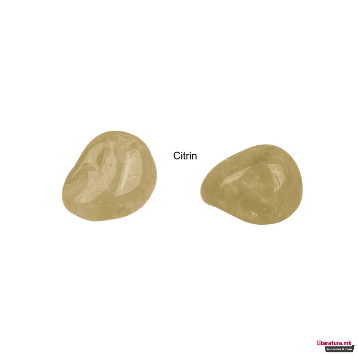 Сет од 7 чакра камчиња во проѕирна вреќичка 