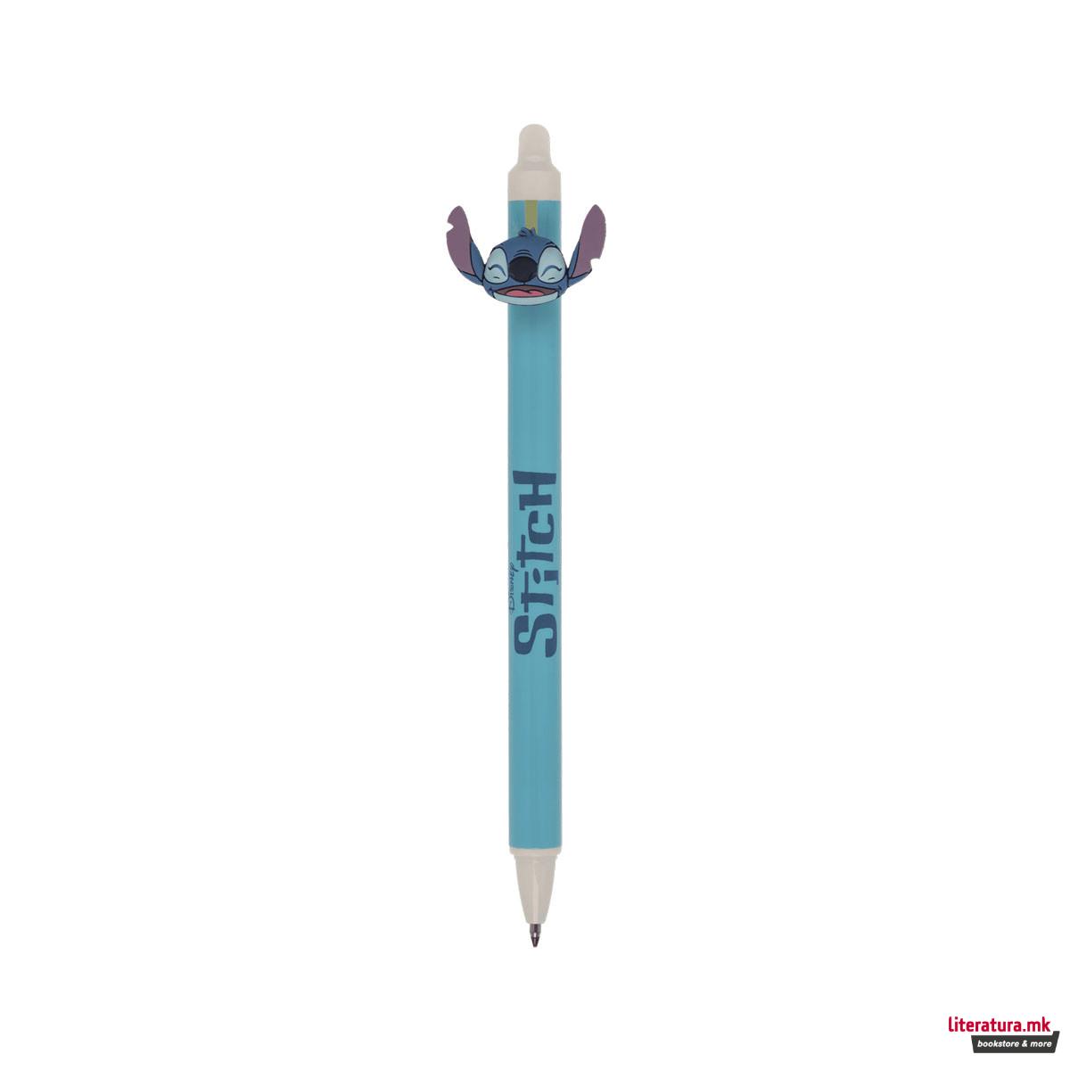 Пиши-бриши пенкало Stitch, 5 дизајни 