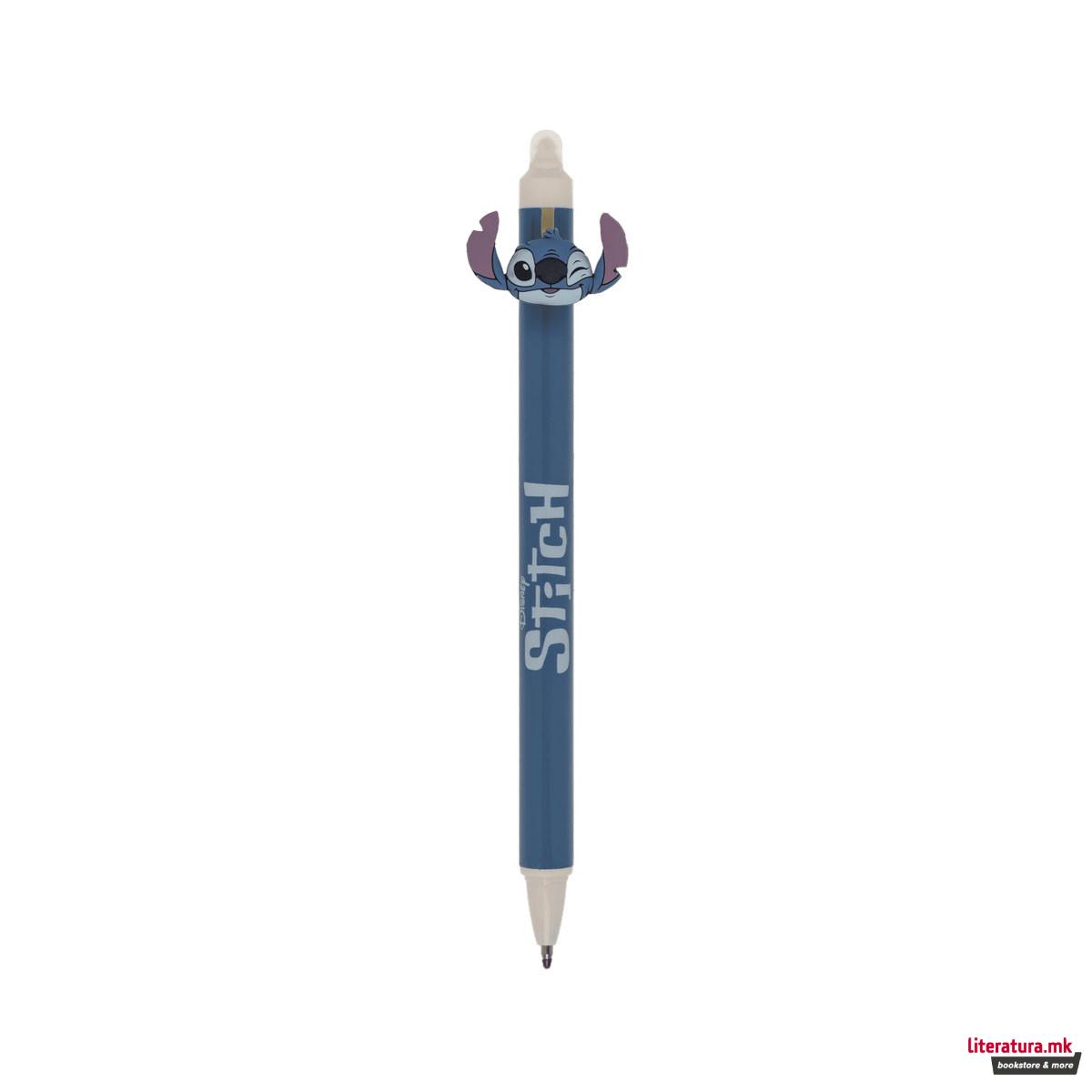 Пиши-бриши пенкало Stitch, 5 дизајни 