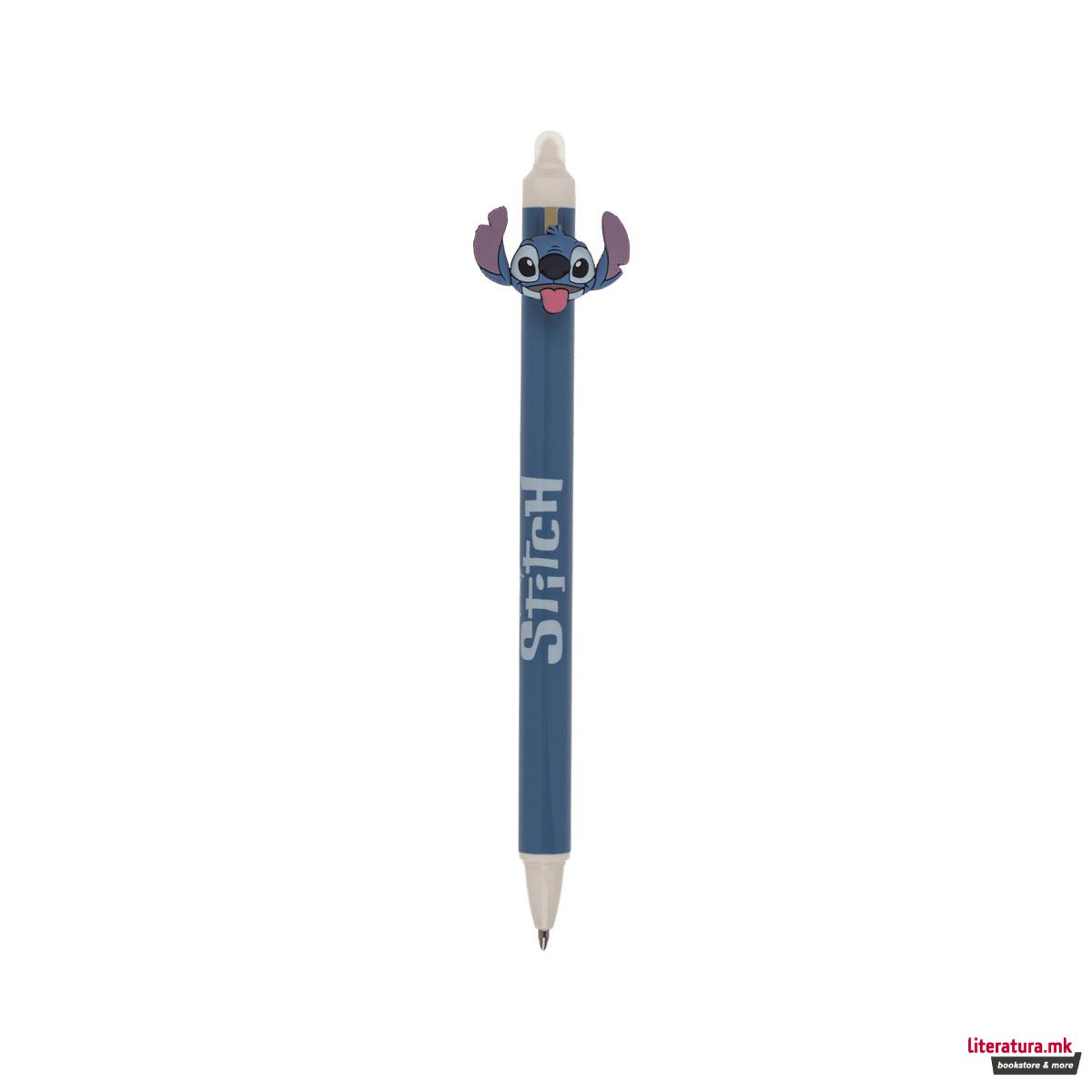Пиши-бриши пенкало Stitch, 5 дизајни 