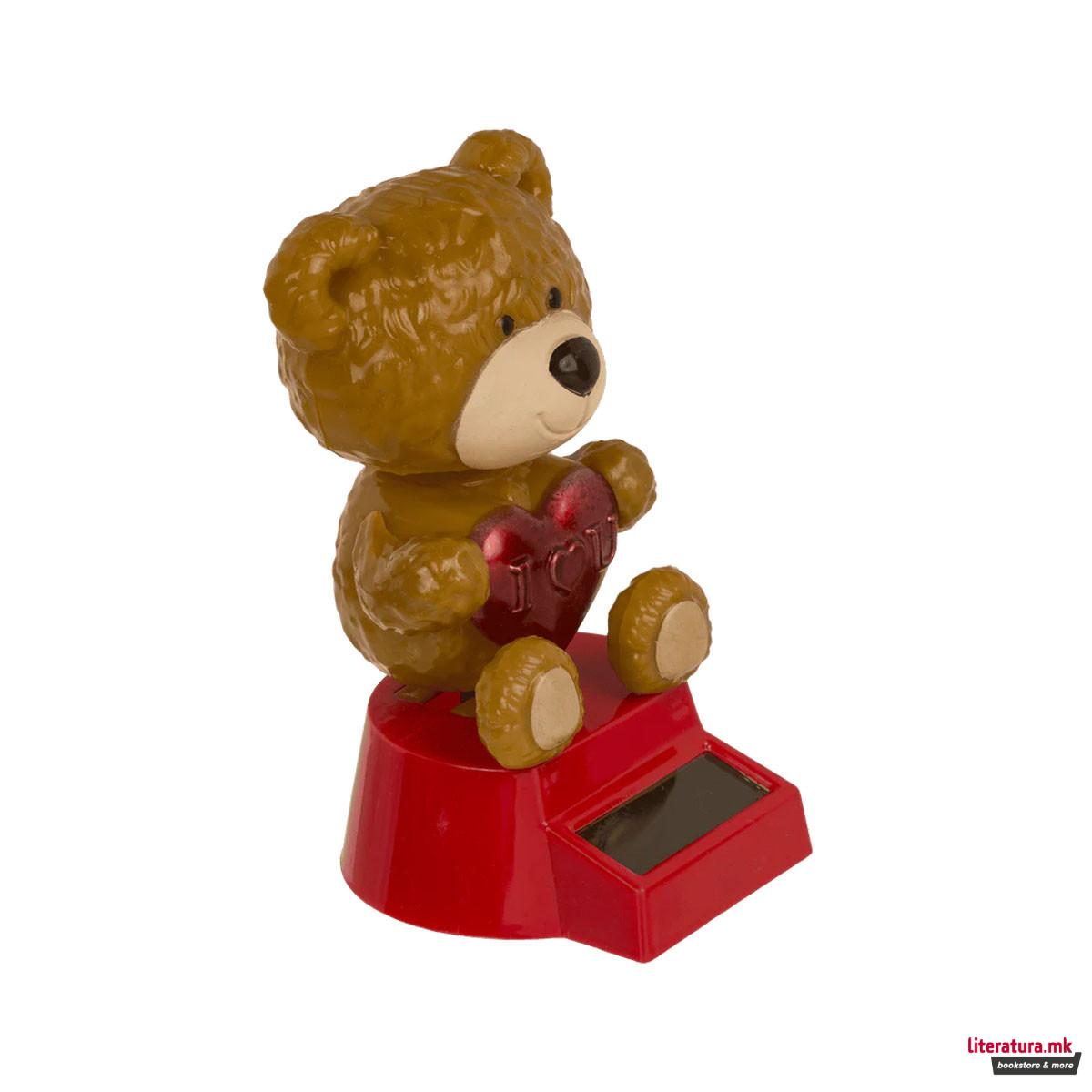 Соларна фигура Love You Bear, 10 cm 
