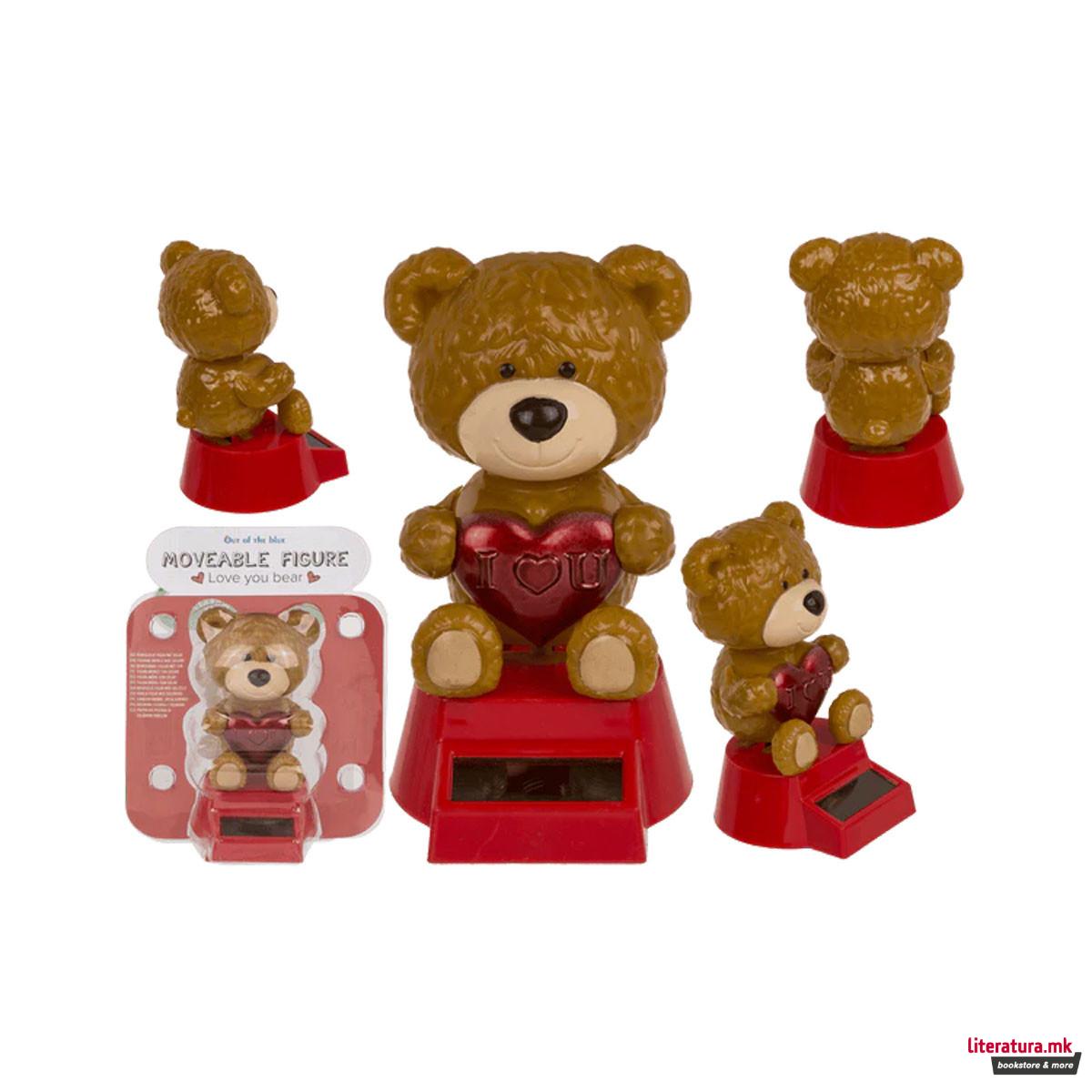Соларна фигура Love You Bear, 10 cm 