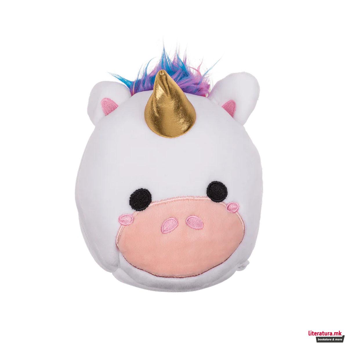 Детска перница за патување + маска за очи Unicorn 