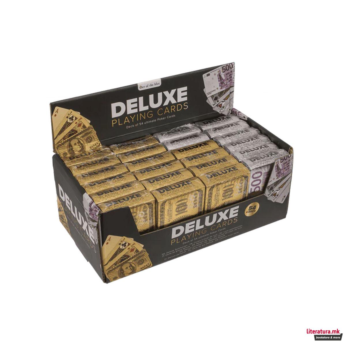 Карти за игра Deluxe Dollars/Euros 