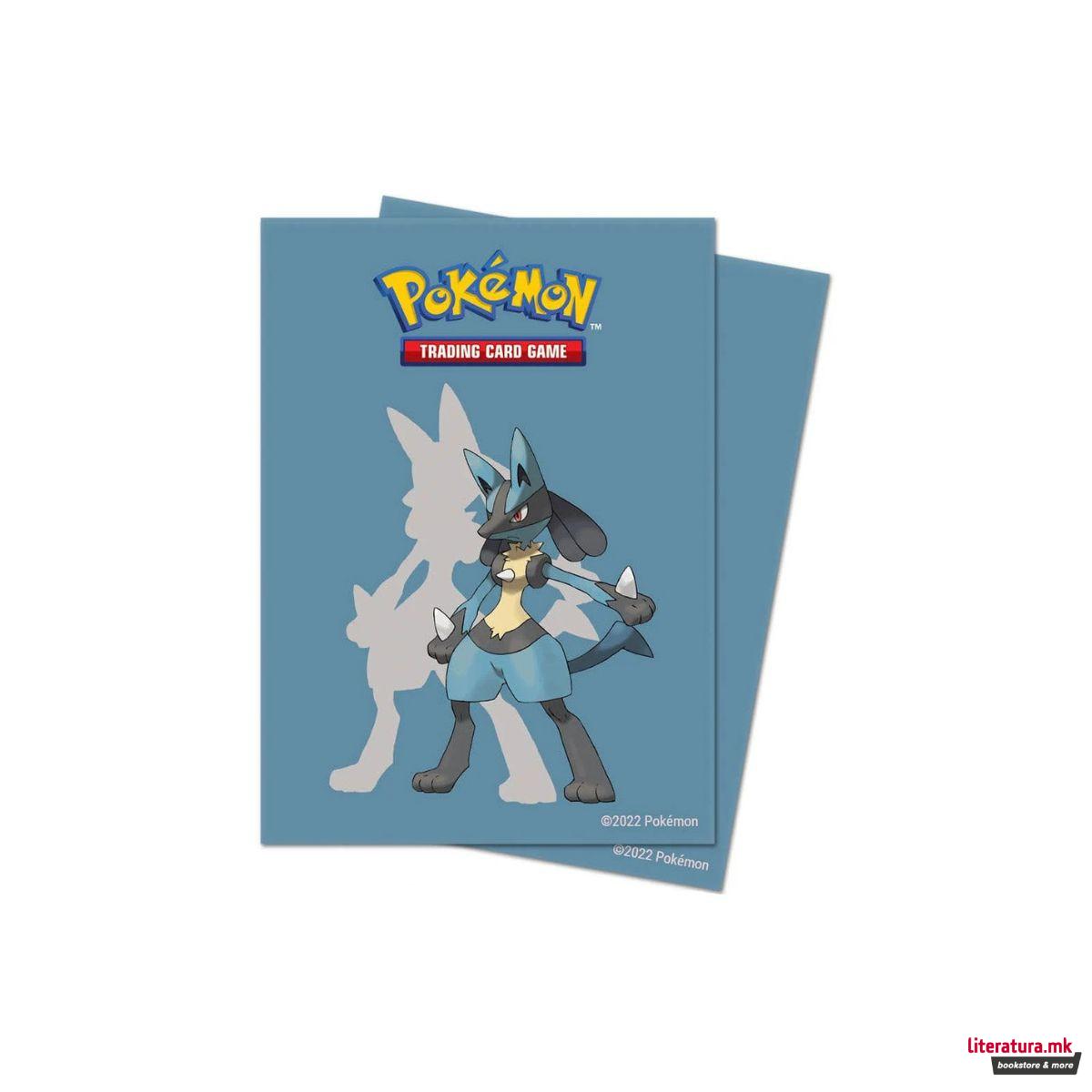 Заштитна футрола за Pokemon карти 'Ultra Pro Pokemon Lucario' 