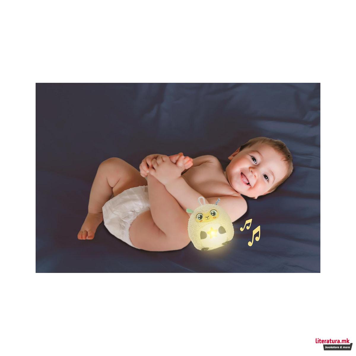 Плишана играчка со звучни и светлосни ефекти Twinkle, Twinkle Little Sheep 