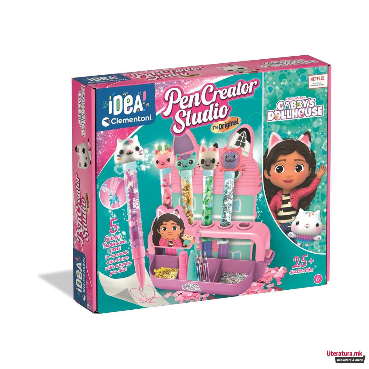 Сет за изработка, Idea Clementoni - Pen Creator Studio: Gabbys Dollhouse 