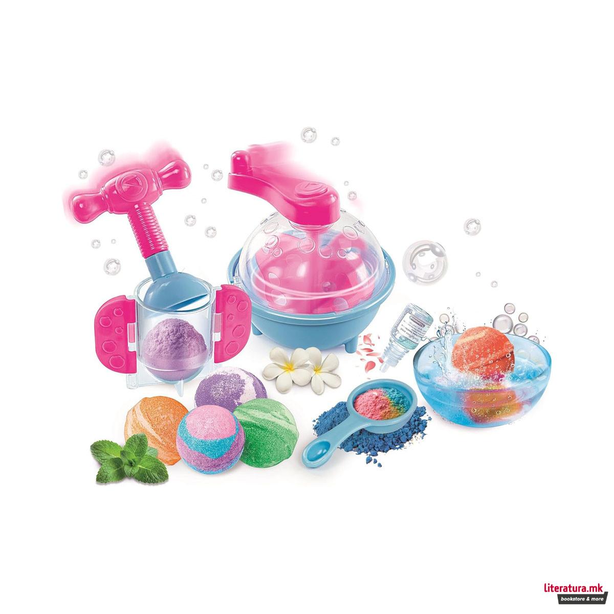 Сет за убавина, Idea Clementoni - Beautiful Bath Bombs 