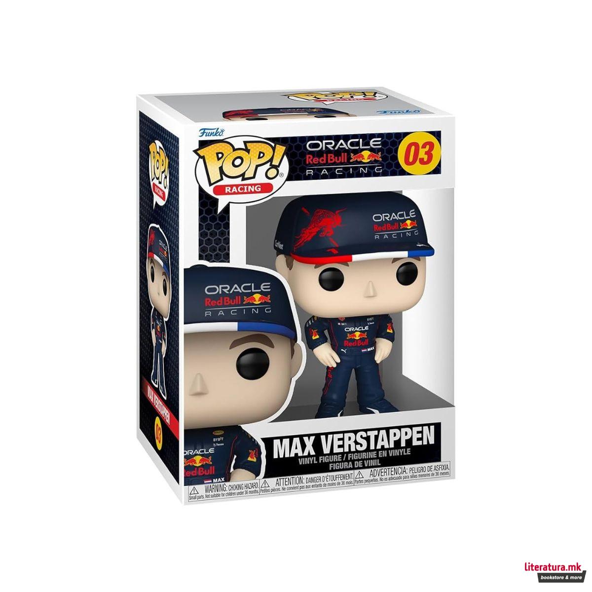 Фигура, Pop! Racing, Oracle Red Bull Racing - Max Verstappen 