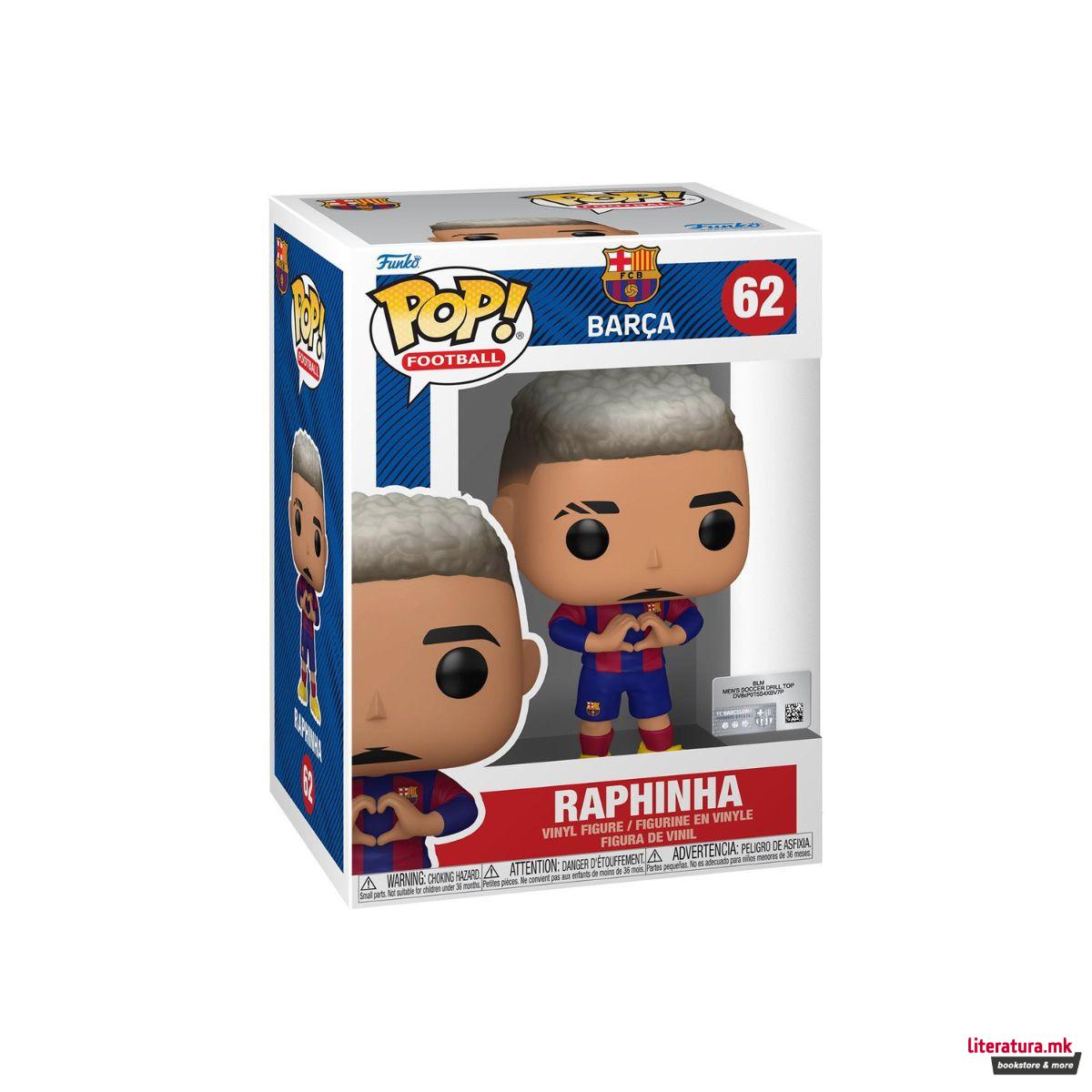 Фигура, Pop! Pop! Football, FC Barcelona - Raphinha 