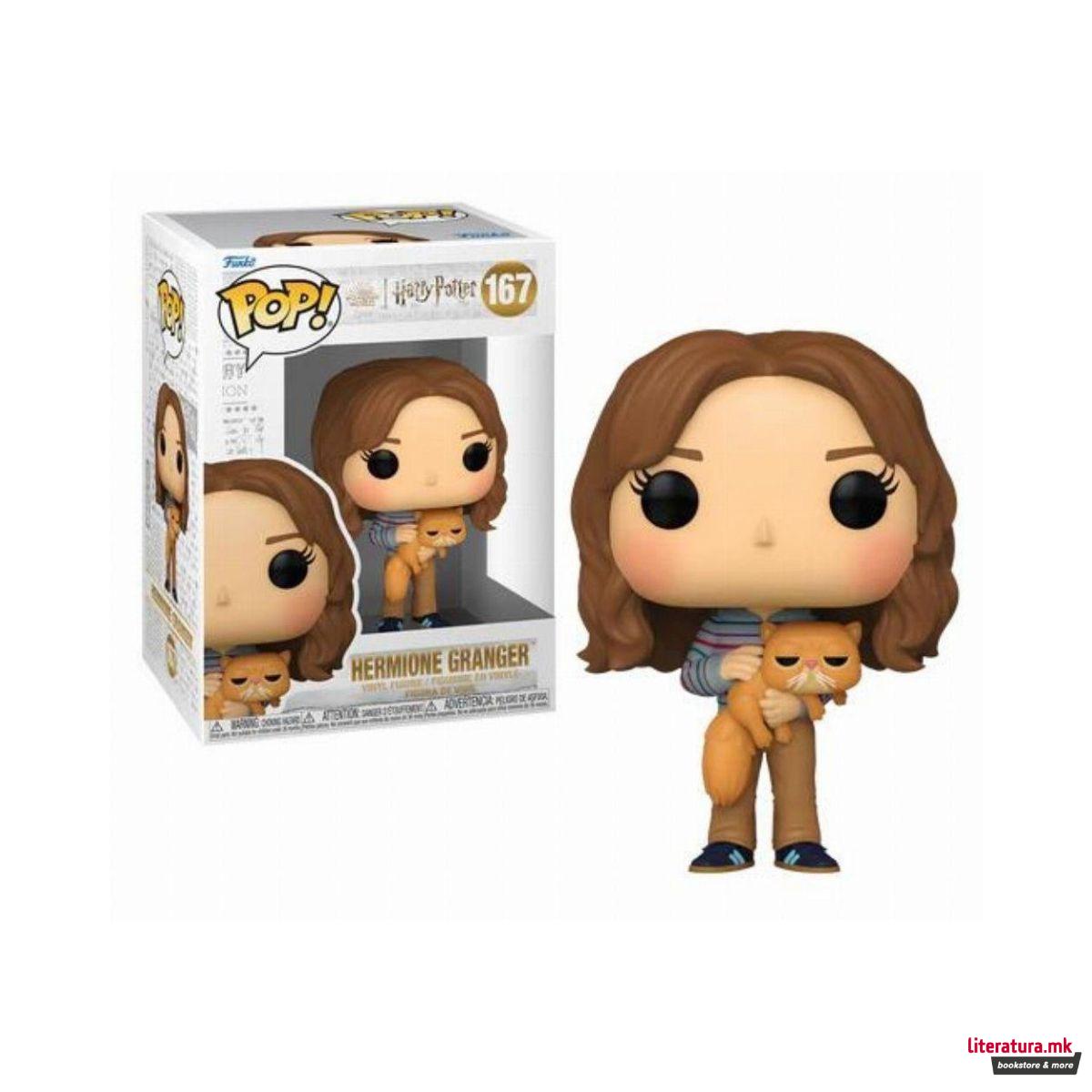 Фигура, Pop!, Harry Potter - Hermione Granger w/Crookshanks 