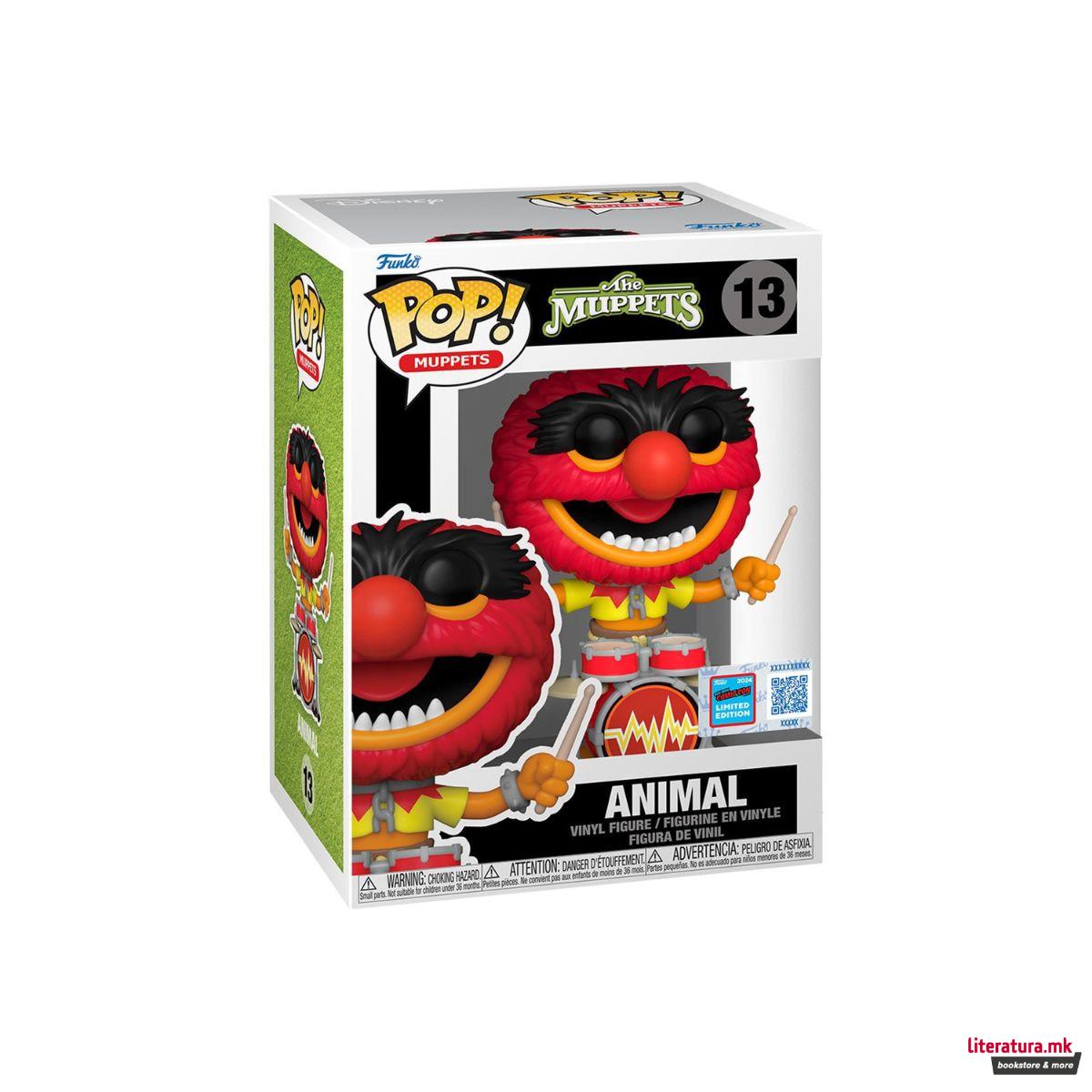 Фигура, Pop! Muppets, The Muppets - Animal (Convention Special Edition) 