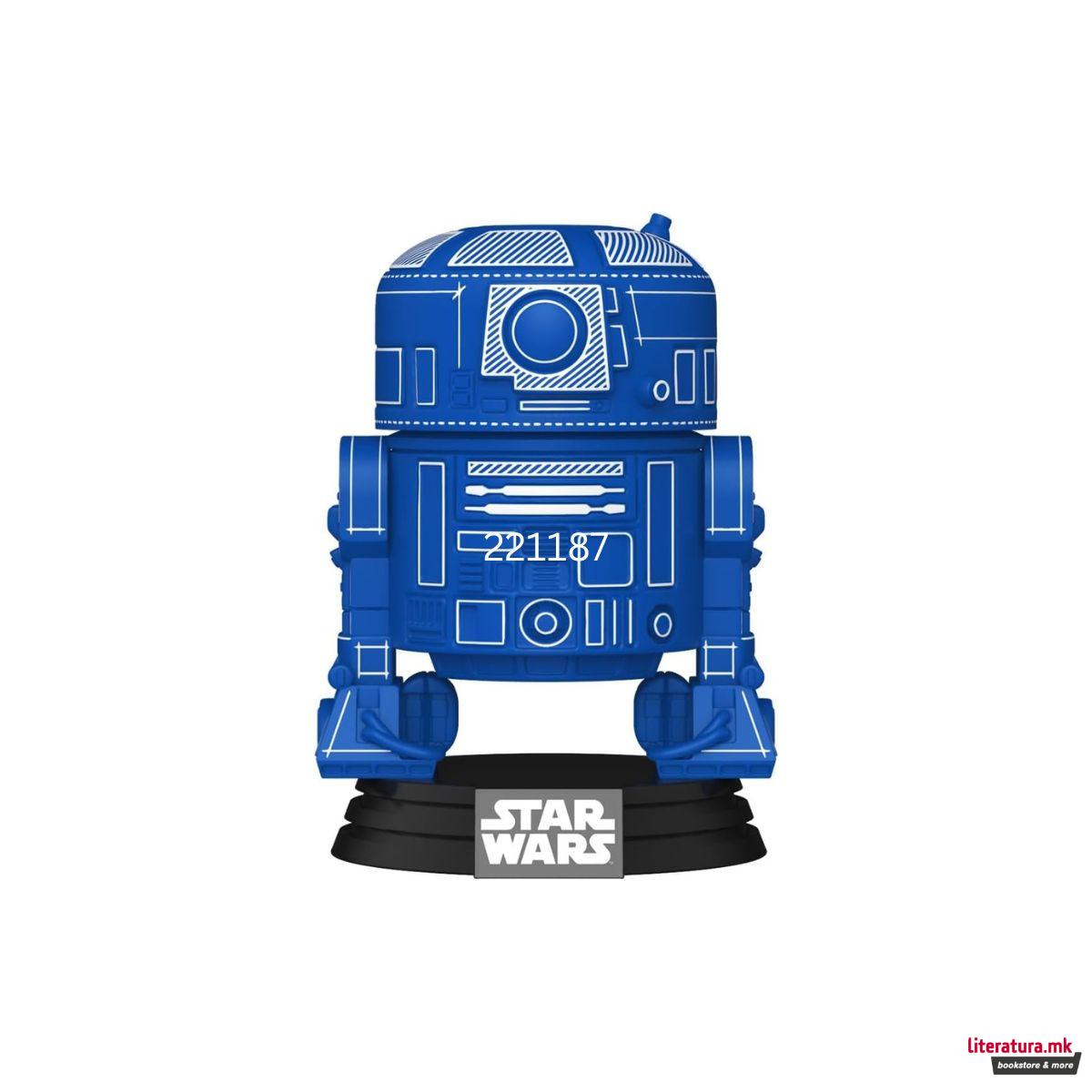 Фигура, Pop!, Star Wars - R2-D2 (Blueprint) 