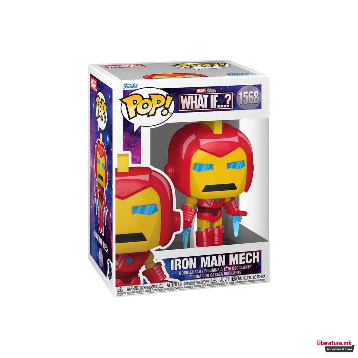 Фигура, Pop! Marvel: What If...? - Iron Man Mech 
