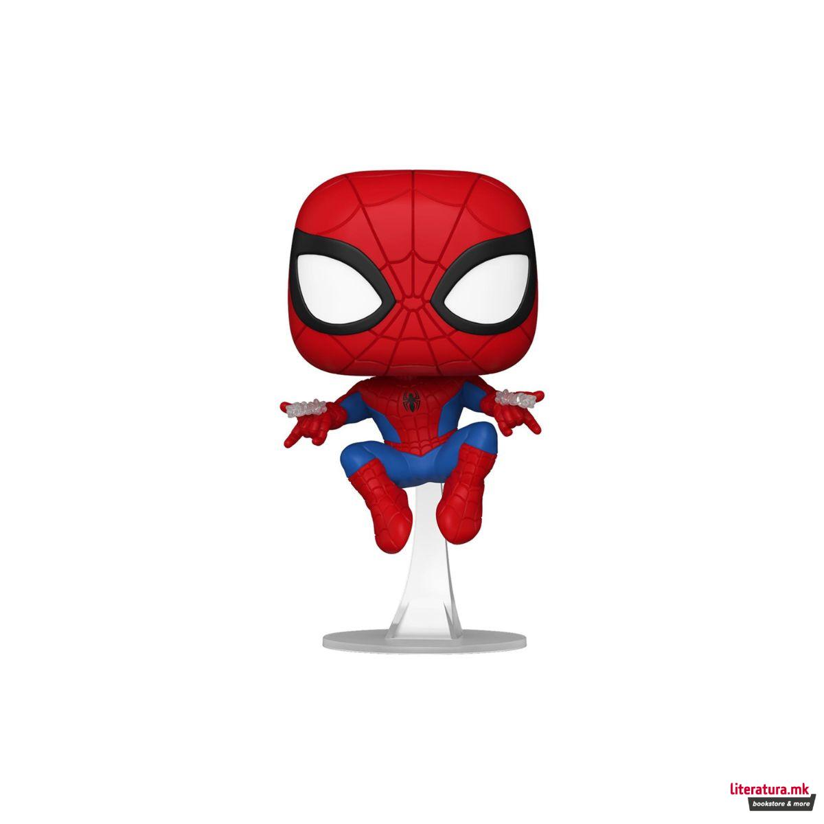Фигура, Pop! Marvel: Spider-Man - Spider-Man (with Webshooters) 