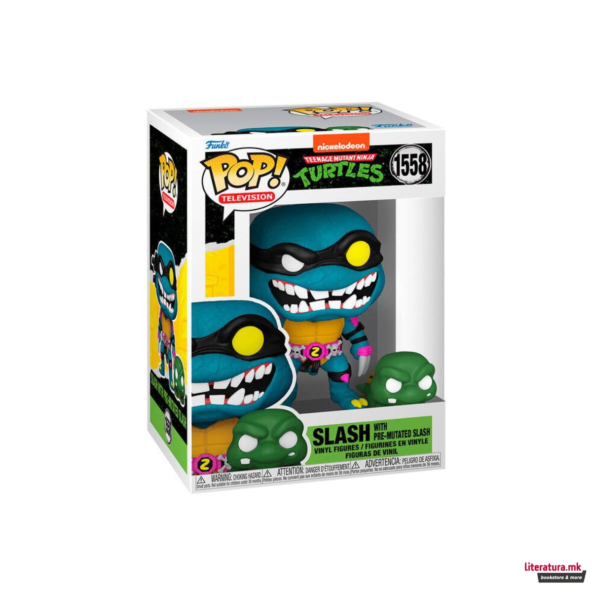 Фигура, Pop! Television, Teenage Mutant Ninja Turtles - Slash 