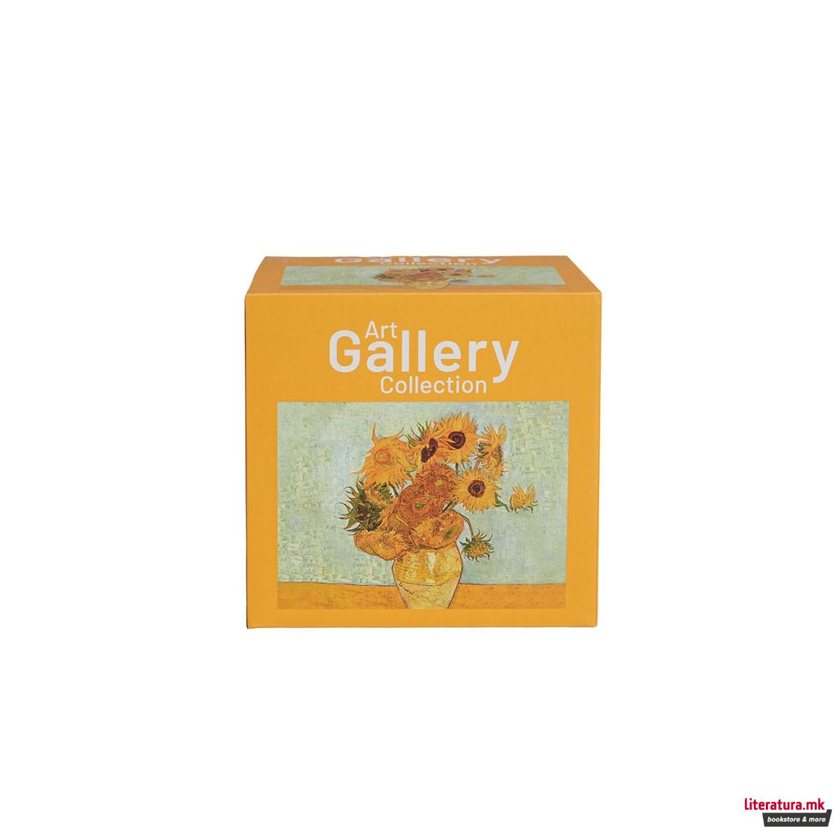 Сет од чајник, шолја и инфузер, Van Gogh - Sunflowers, 300/350 ml 