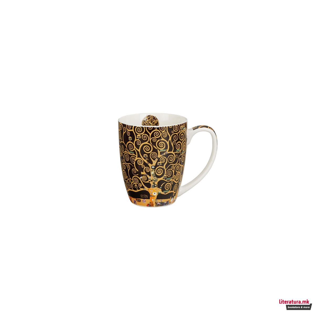 Шолја, Klimt - Tree of Life (кафеава), 360ml 