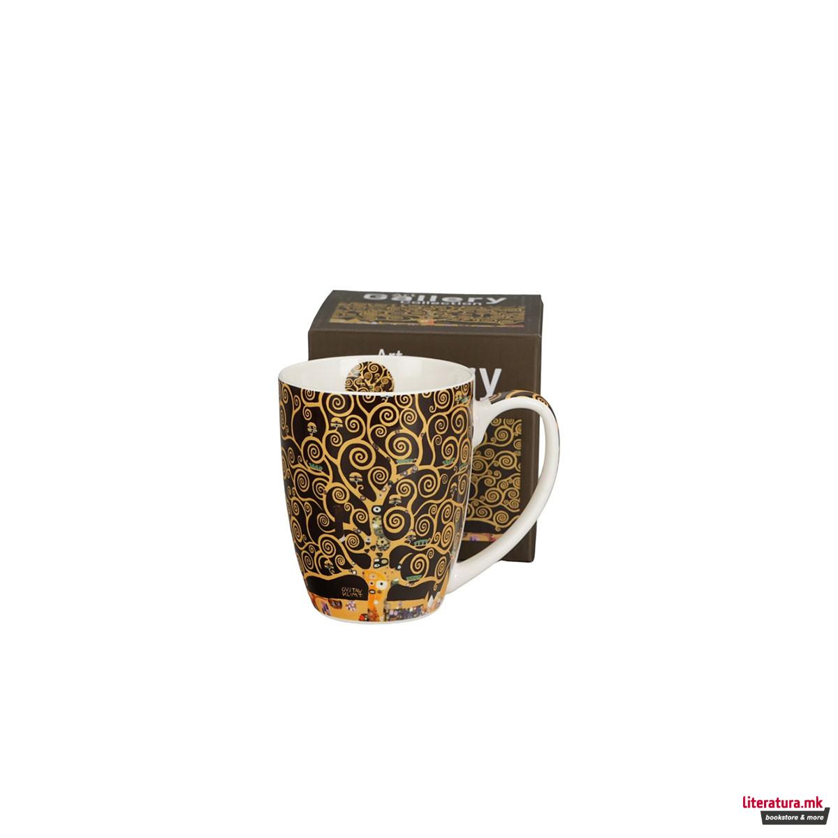 Шолја, Klimt - Tree of Life (кафеава), 360ml 