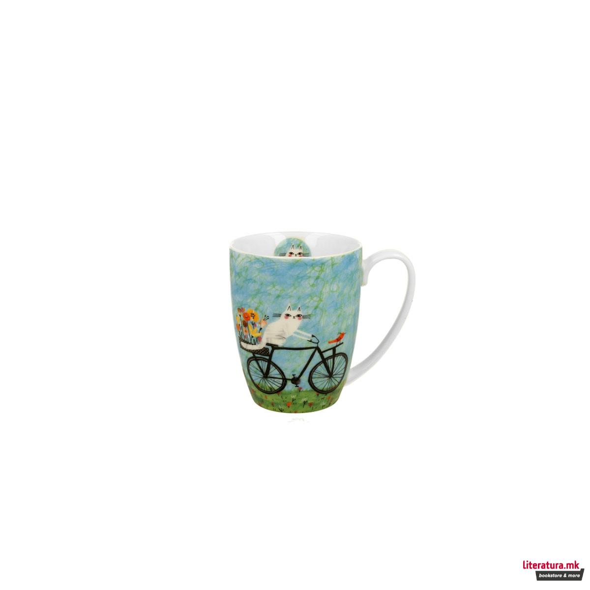 Шолја, Cat's World - Bicycle, 360ml 
