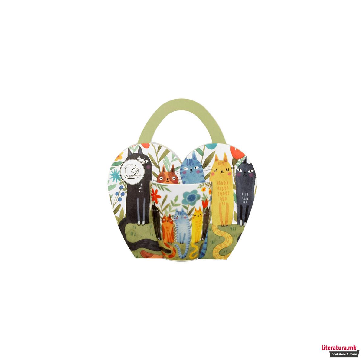 Шолја, Cat's World - Garden Felines, 360ml 