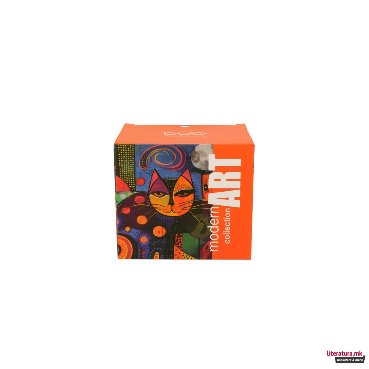 Шолја, Modern Art - Cat, 450ml 