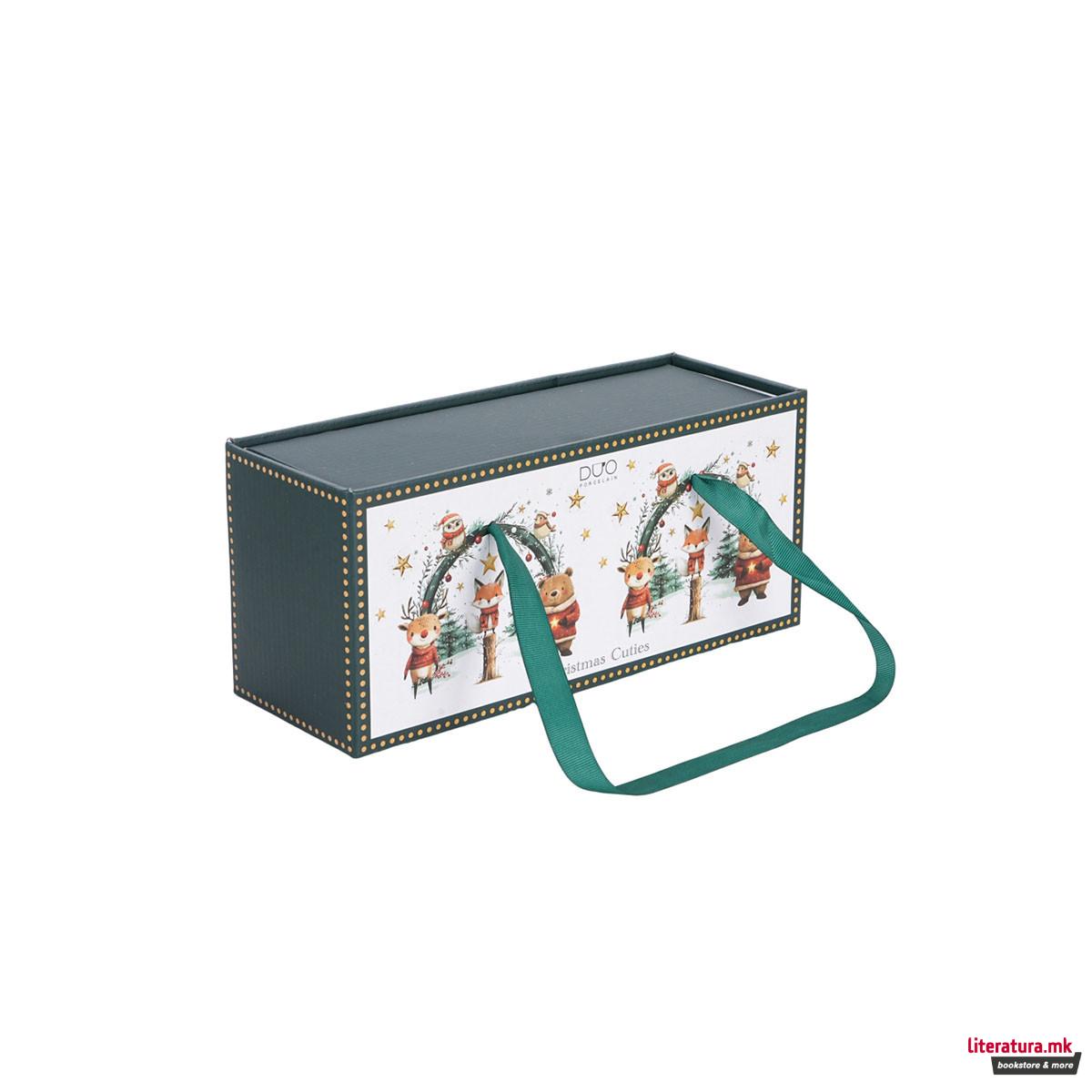 Сет од 2 шолји во украсна кутија, Christmas Cuties, 360ml 