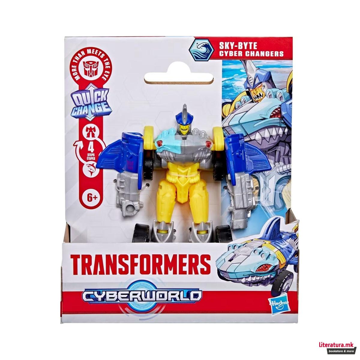 Фигура, Transformers Cyberworld Cyber Changers Sky-Byte 