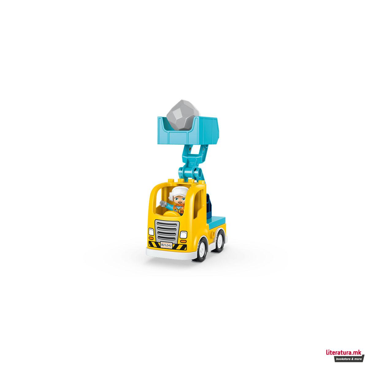 LEGO коцки, Duplo, 3 in 1 Construction Vehicles 