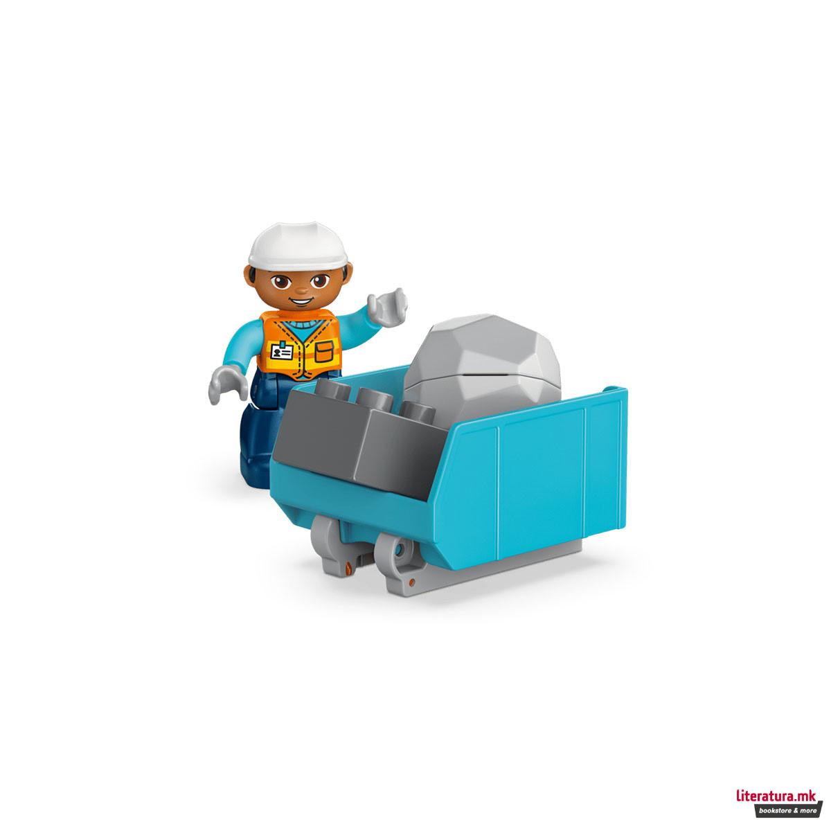 LEGO коцки, Duplo, 3 in 1 Construction Vehicles 