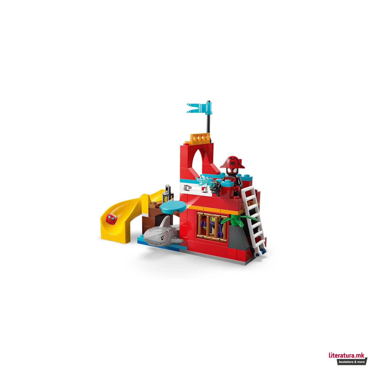 LEGO коцки, Marvel, Team Spidey Pirate Ship 