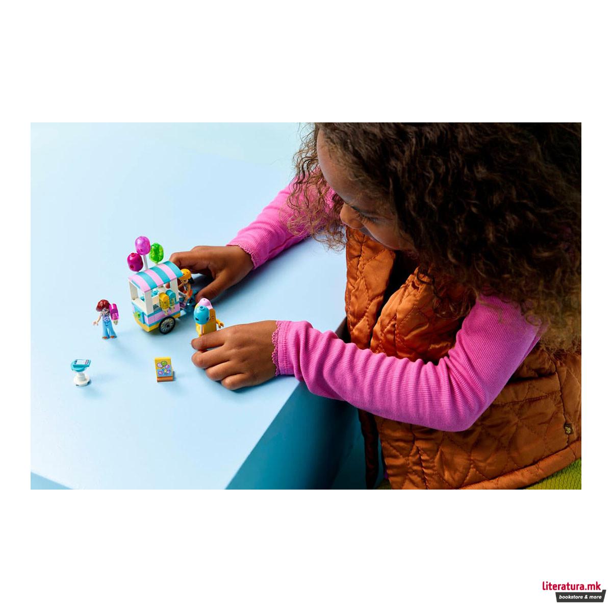 LEGO коцки, Friends, Ice Cream & Balloon Stand 