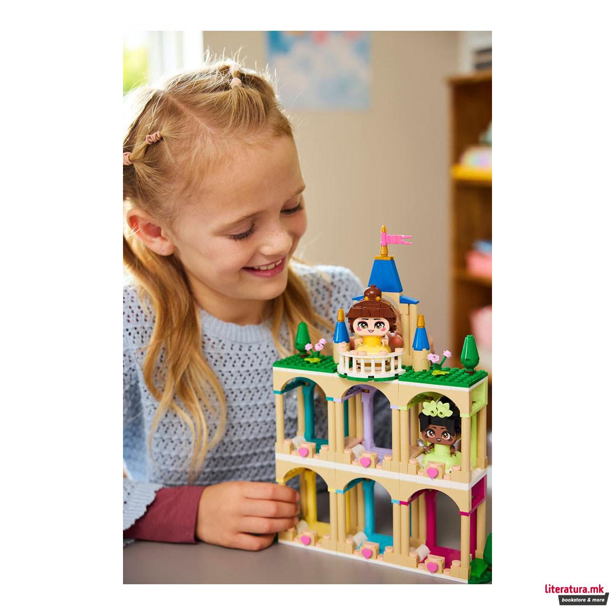 LEGO коцки, Disney, Mini Belle & Tiana with Castle 