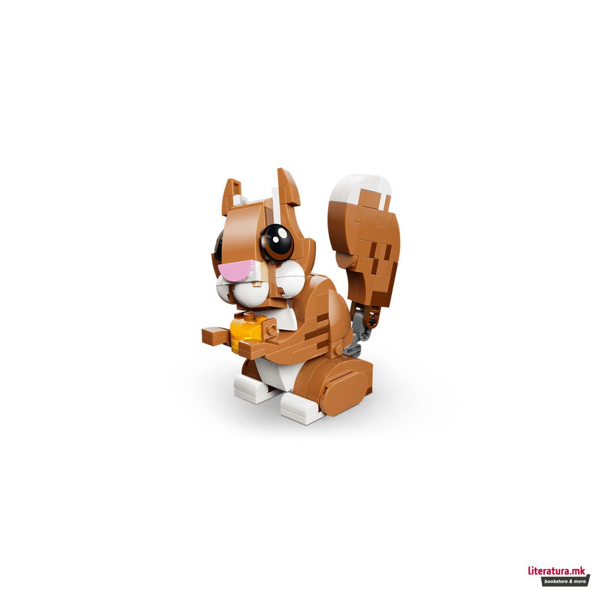 LEGO коцки, Creator 3-in-1, Cute Animals: Playful Puppy Dog 