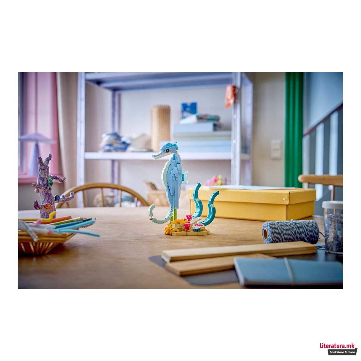 LEGO коцки, Creator 3-in-1, Sea Animals: Beautiful Dolphins 