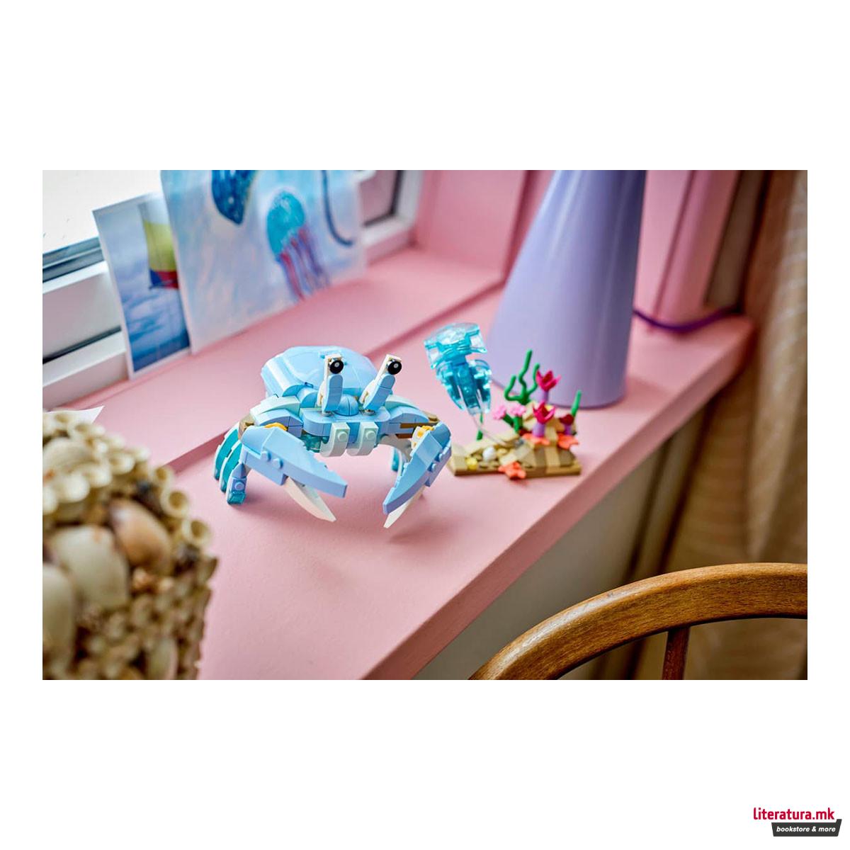 LEGO коцки, Creator 3-in-1, Sea Animals: Beautiful Dolphins 