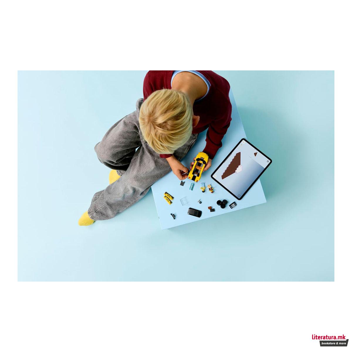 LEGO коцки, City, Yellow Taxi 