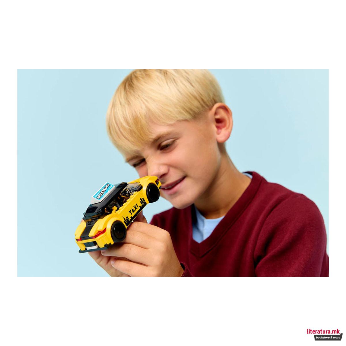 LEGO коцки, City, Yellow Taxi 