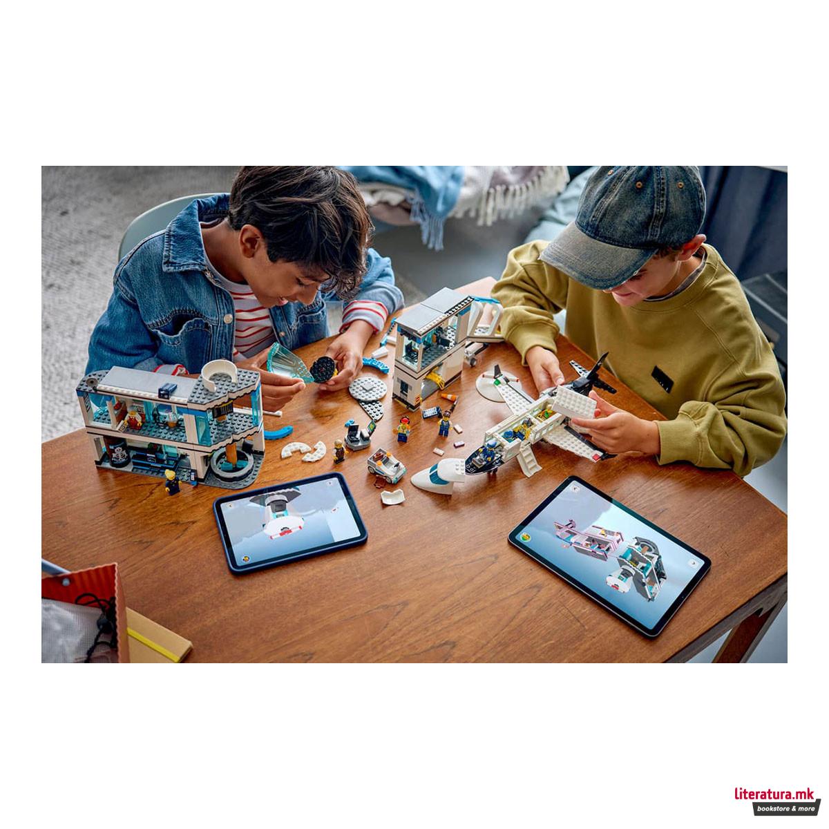 LEGO коцки, City, Airport with Airplane 