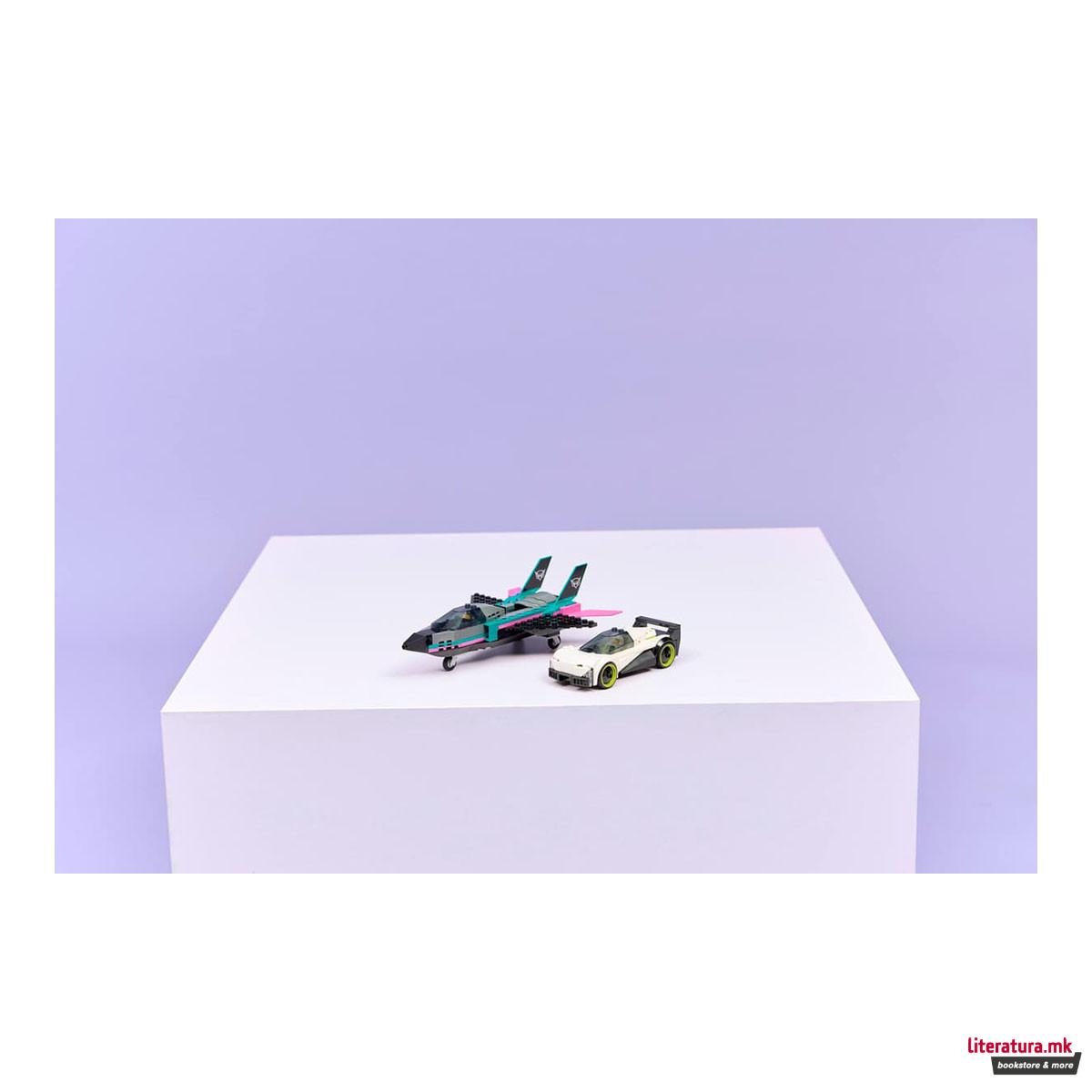 LEGO коцки, City, Jet vs. Car 