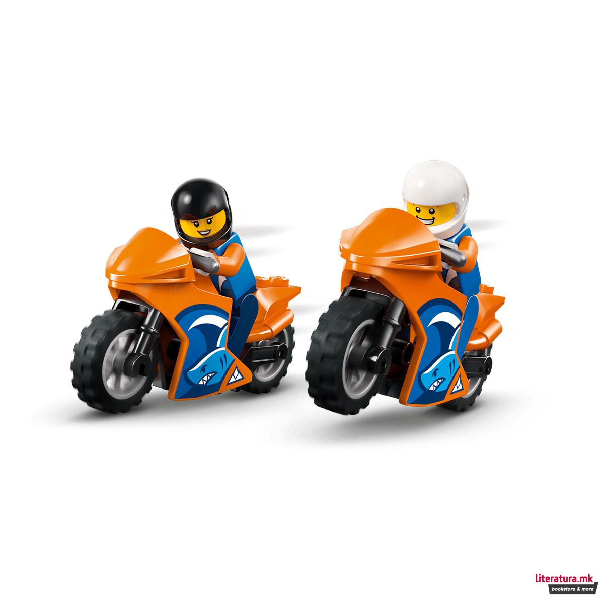 LEGO коцки, City, Motorcycle Transporter 