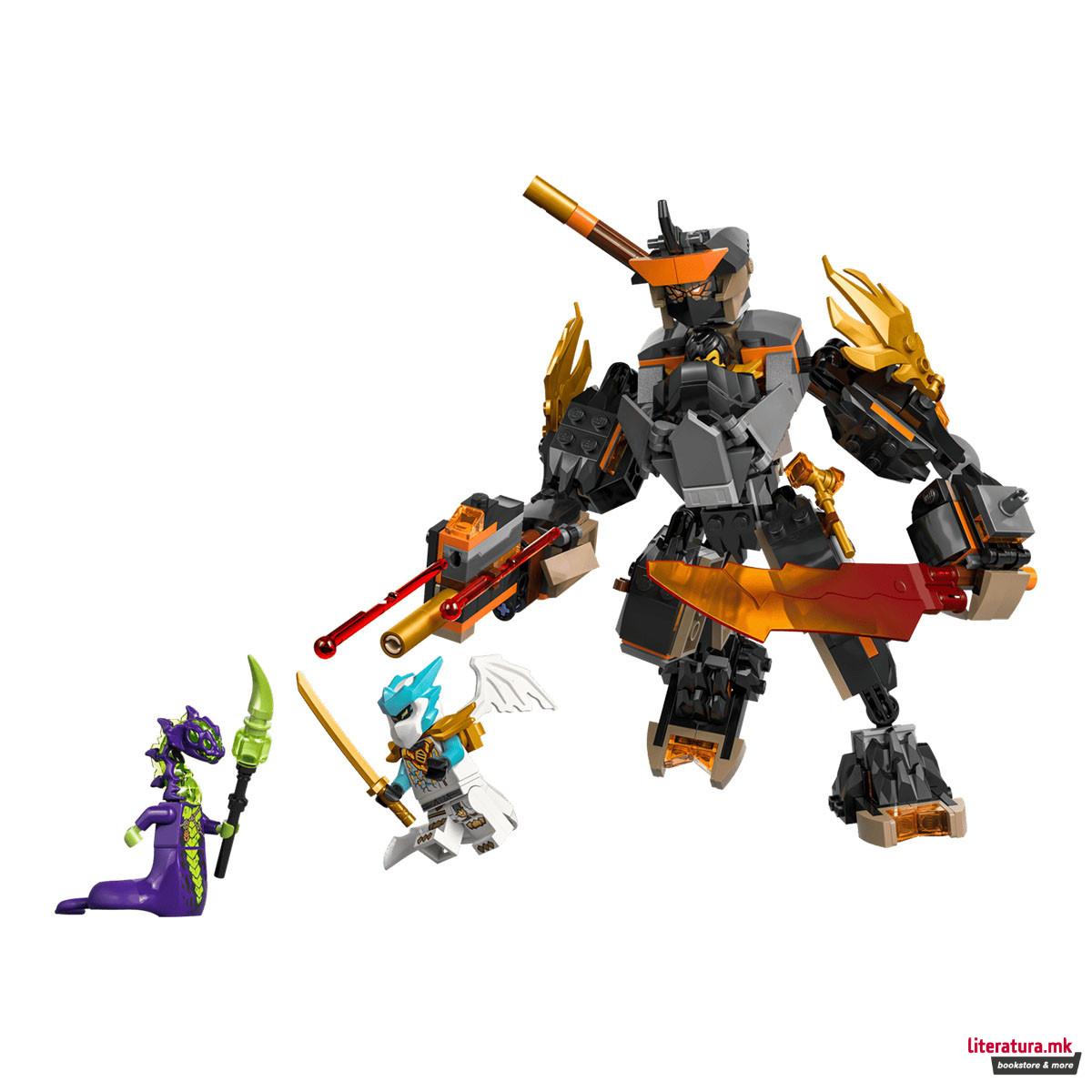 LEGO коцки, Ninjago, Coles Mission Mech & Dragon Zane 