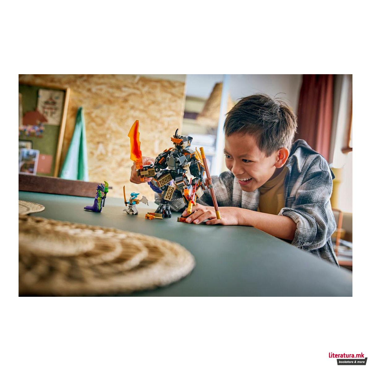 LEGO коцки, Ninjago, Coles Mission Mech & Dragon Zane 