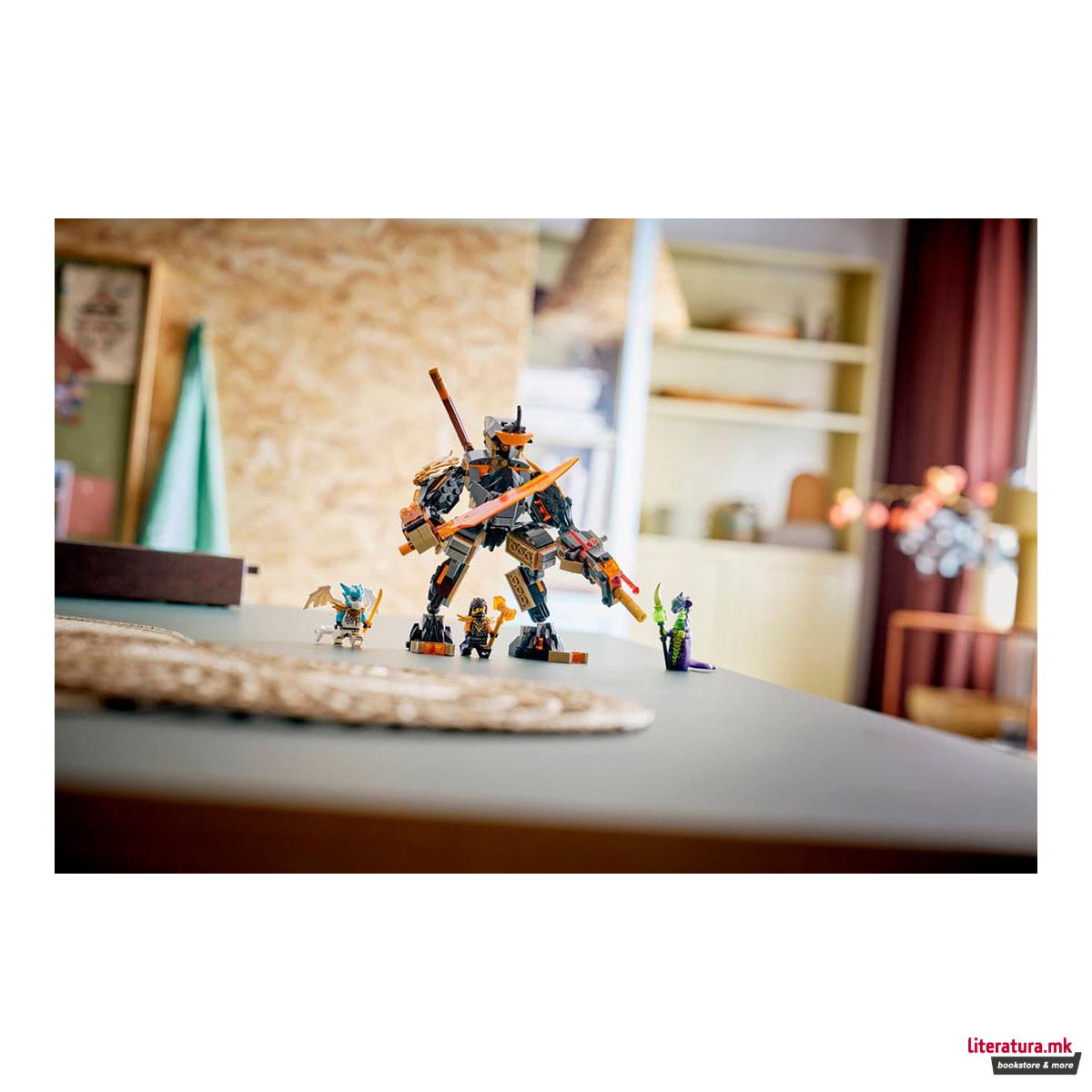 LEGO коцки, Ninjago, Coles Mission Mech & Dragon Zane 