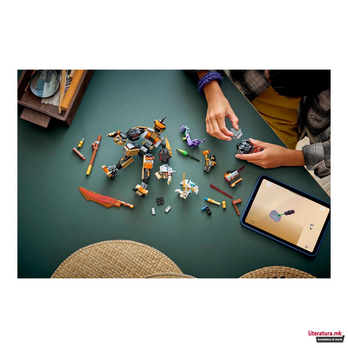 LEGO коцки, Ninjago, Coles Mission Mech & Dragon Zane 