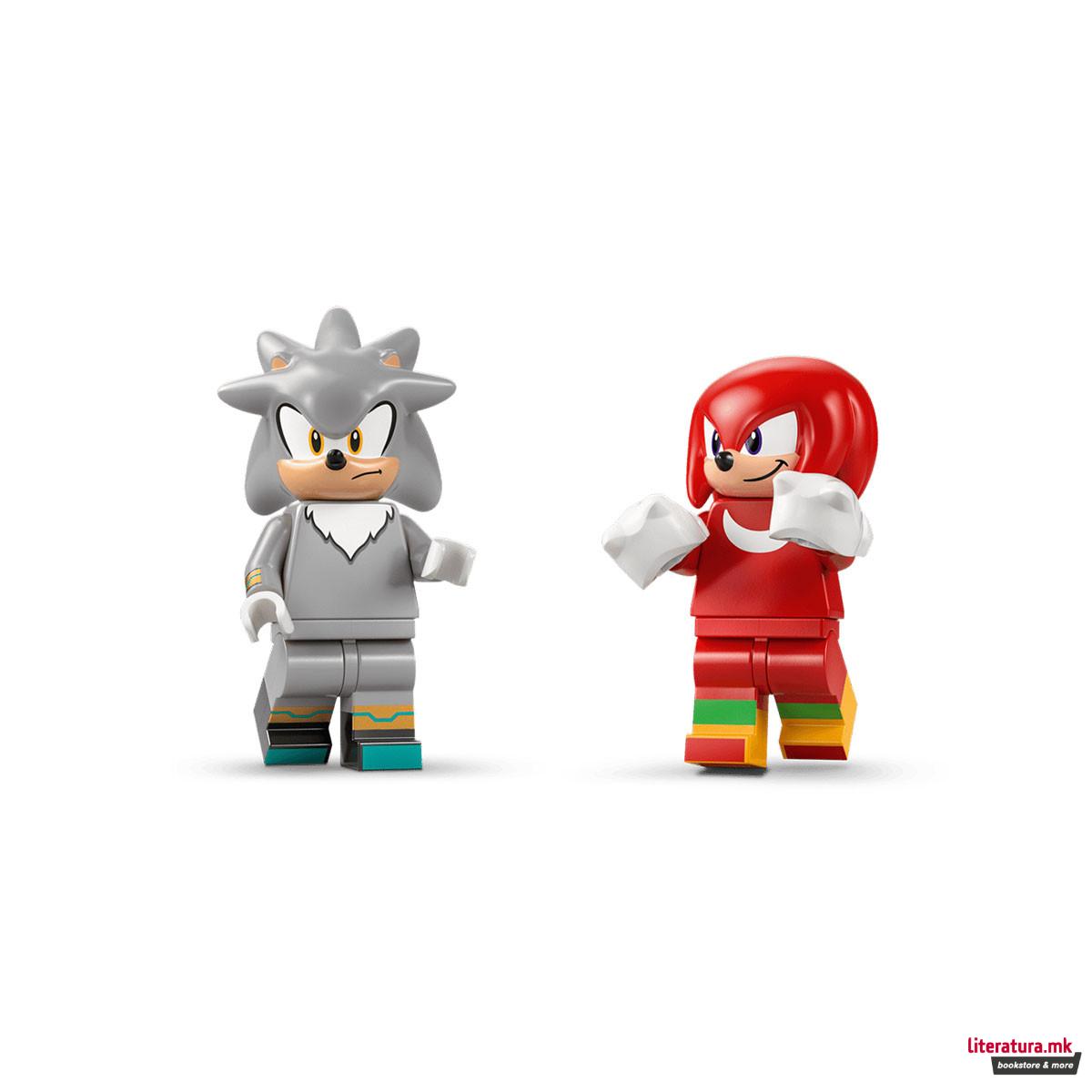 LEGO коцки, Sonic the Hedgehog, Silvers Car vs. Knuckles Monster Truck 