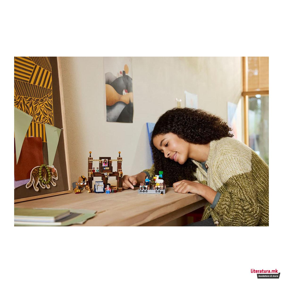 LEGO коцки, Minecraft, Woodland Mansion Fighting Ring 