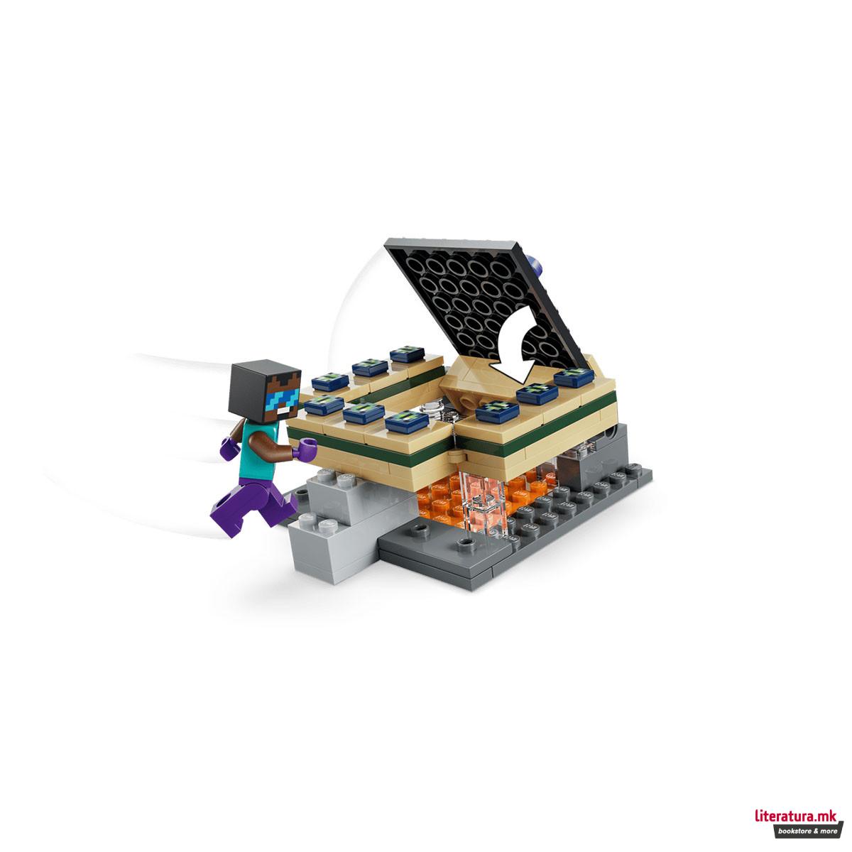 LEGO коцки, Minecraft, Nether & End Portal Journey 